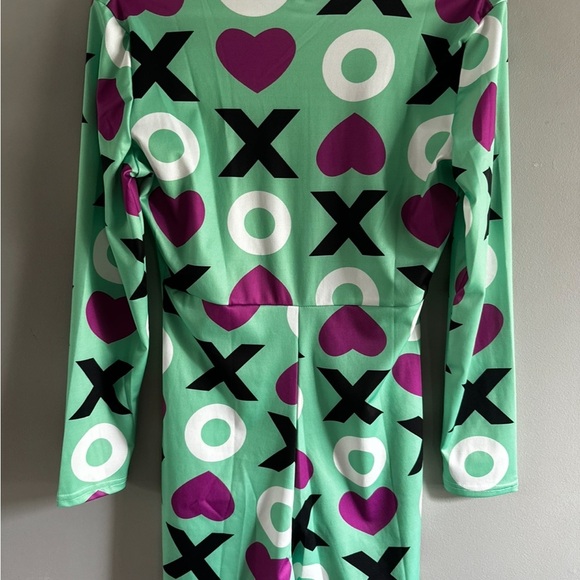 Stylish Mint Green and Purple Women's pjs (one piece) BRAND NEW! - Picture 2 of 3